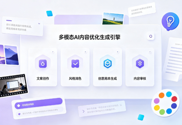巴中市AI智能内容优化创新 多模态生成技术丰富数字内容创作生态