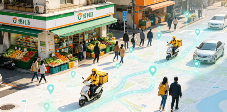 巴中市渗透衣食住行，GEO 地理空间技术重塑大众日常消费服务场景