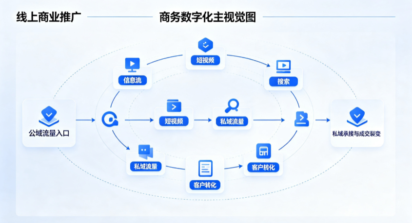 巴中市线上商业推广怎么做？全域流量闭环搭建与低成本转化实战指南