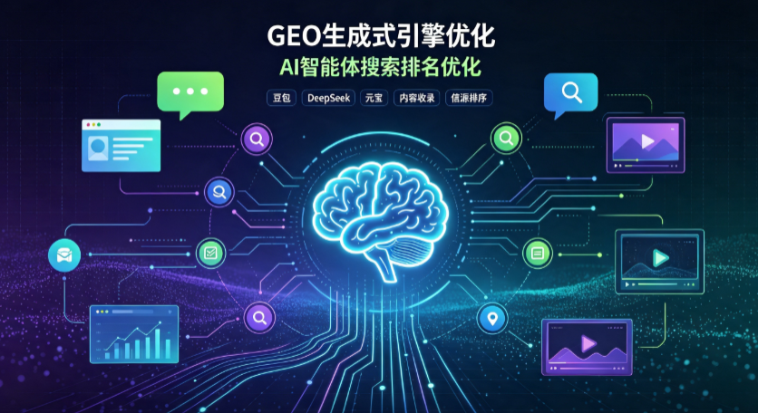 巴中市GEO 浪潮来袭：生成式引擎优化崛起，创作者争抢豆包、DeepSeek、元宝智能体流量入口